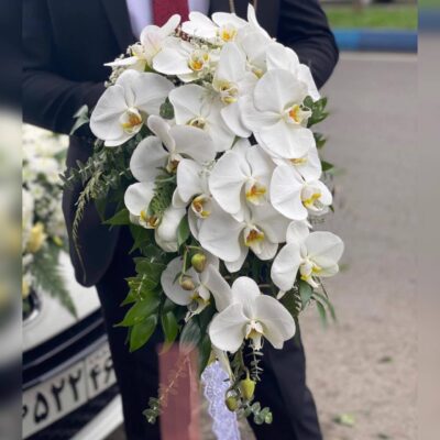 دسته گل عروس ارکیده